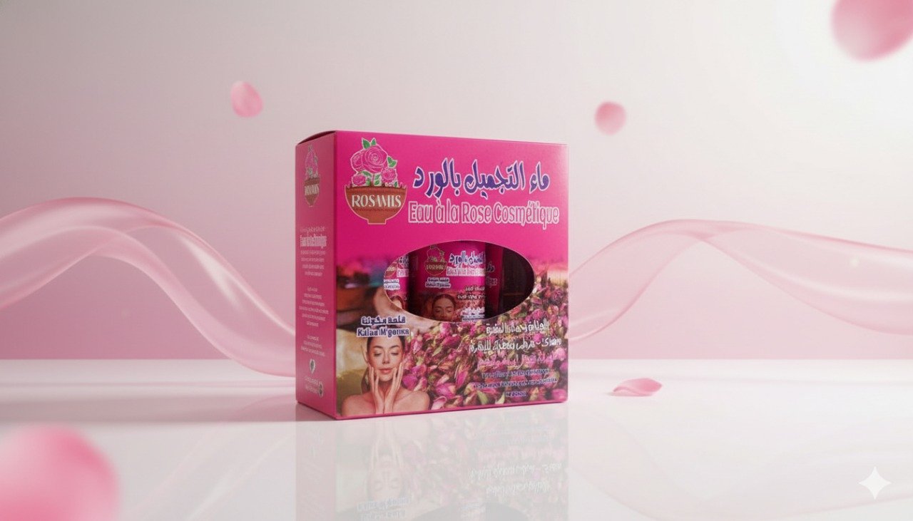 ماء التجميل بالورد