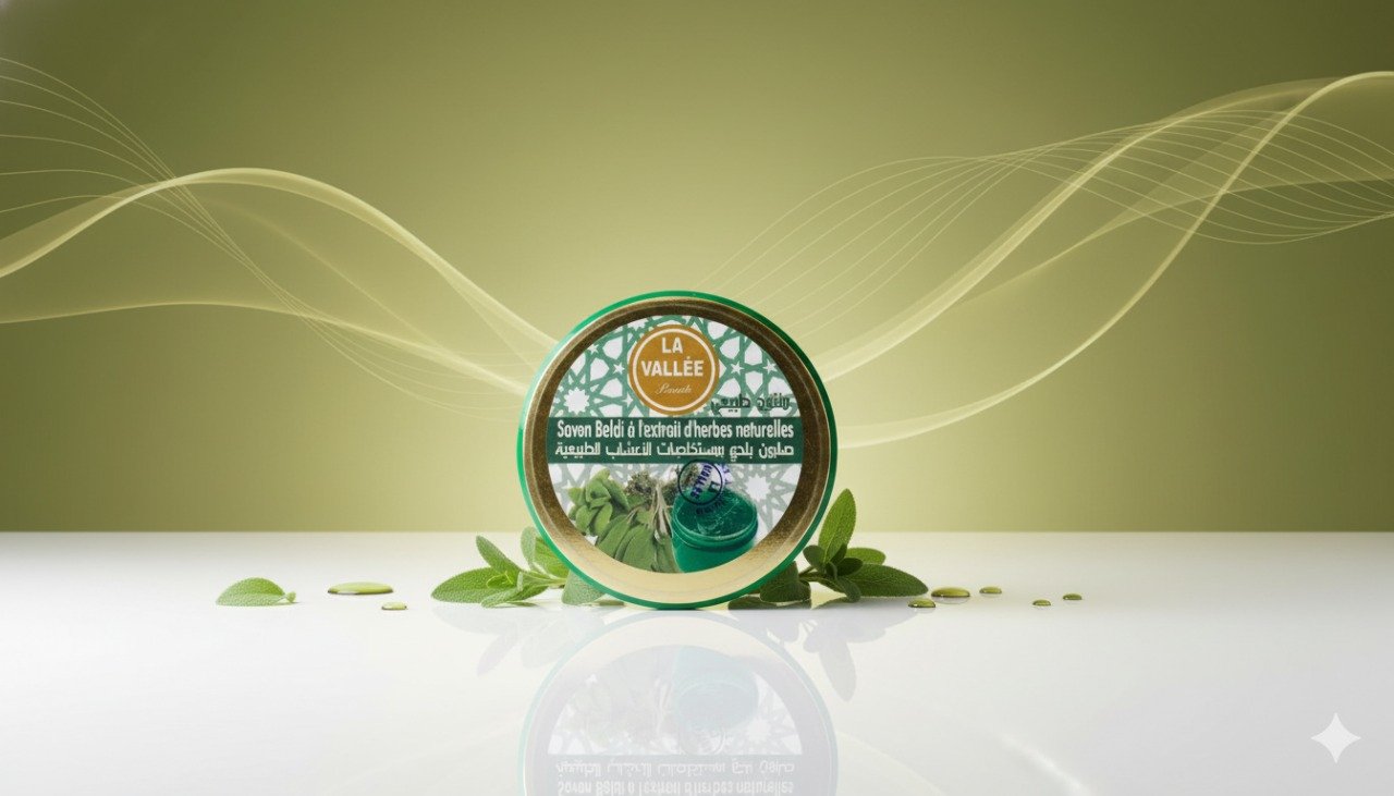 صابون بلدي بمستخلصات الأعشاب الطبيعية