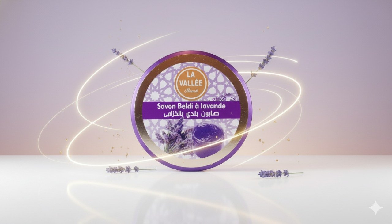 صابون بلدي بالخزامى